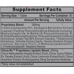 Hi Tech Nutrition Lipodrene Xtreme 90tab