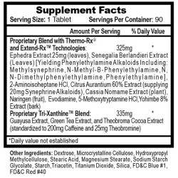 Hi-Tech Lipodrene Hardcore  90tab z USA