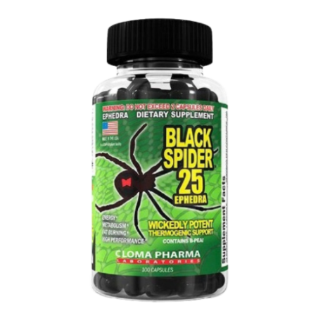 Cloma Pharma Black Spider 100kaps z USA