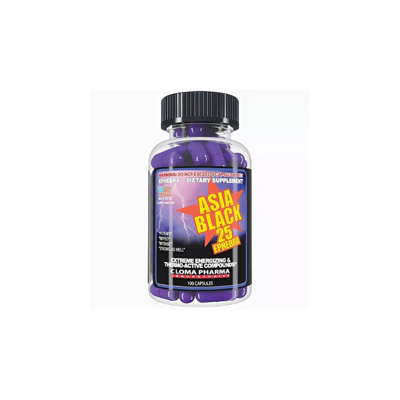 Cloma pharma Asia Black 100kaps Cloma pharma Asia Black 100kaps