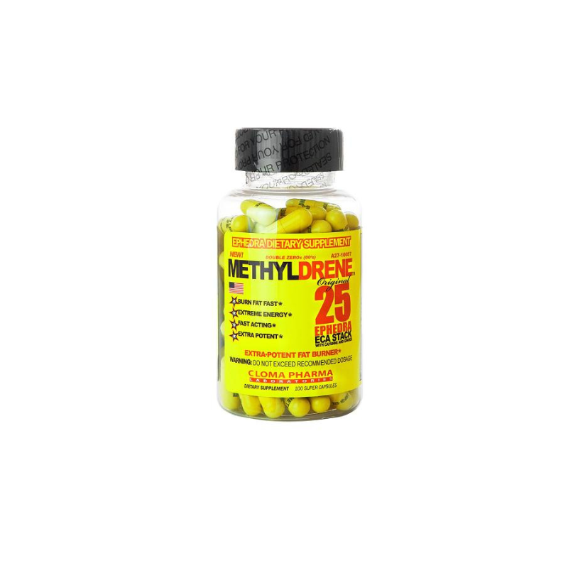 CLOMA PHARMA METHYLDRENE 25 EPHEDRA 100kaps Z USA CLOMA PHARMA METHYLDRENE 25 EPHEDRA 100kaps Z USA