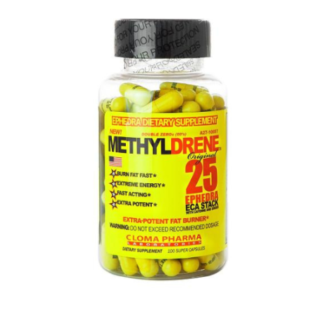 CLOMA PHARMA METHYLDRENE 25 EPHEDRA 100kaps Z USA